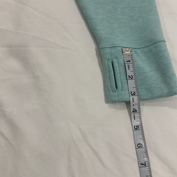 EUC Light Blue Striped Vineyard Quarter-Zip Pullover XXL - Picture 6 of 8